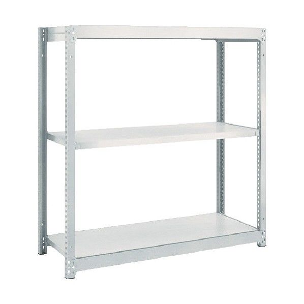 M1.5型軽中量ボルトレス棚 3段単体型