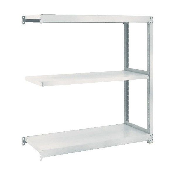 M2型軽中量ボルトレス棚 3段連結型