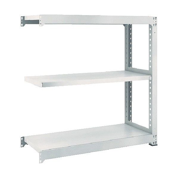 M3型中量ボルトレス棚 3段 連結型