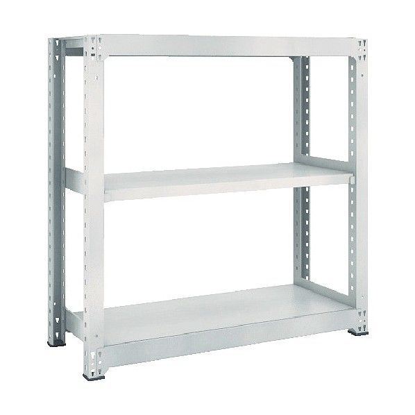 M5型中量ボルトレス棚 3段 単体型