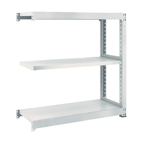 M5型中量ボルトレス棚 3段 連結型