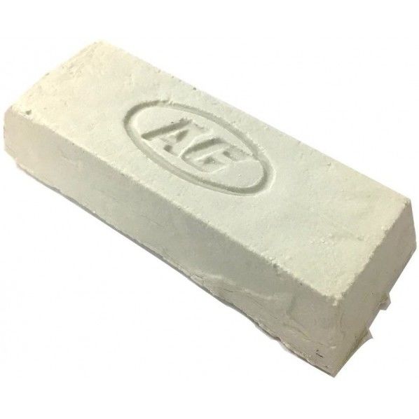 BS白棒グラインダ用(バフ用固形研磨)下地~中仕上用 100mm AKL-SB3033 1枚