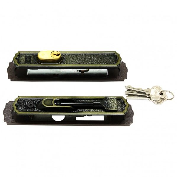 取替錠引戸用 向鎌錠 A4056-ALU 1セット