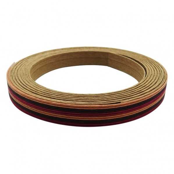 Ikubee先生の紙バンド手芸キット 輪編みのリボン付きレターラック レシピ付キット 1セット