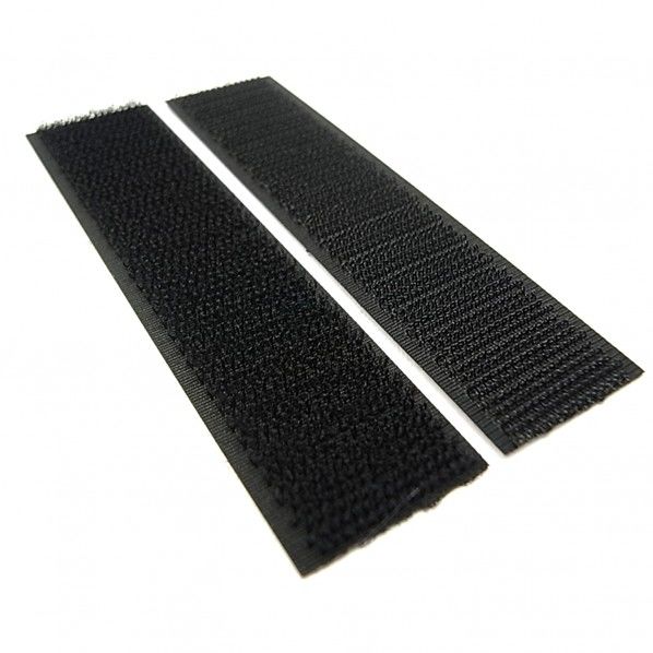 クラレ マジックテープ PP用ピタロック 黒 25mm×10cm CP-53 1セット