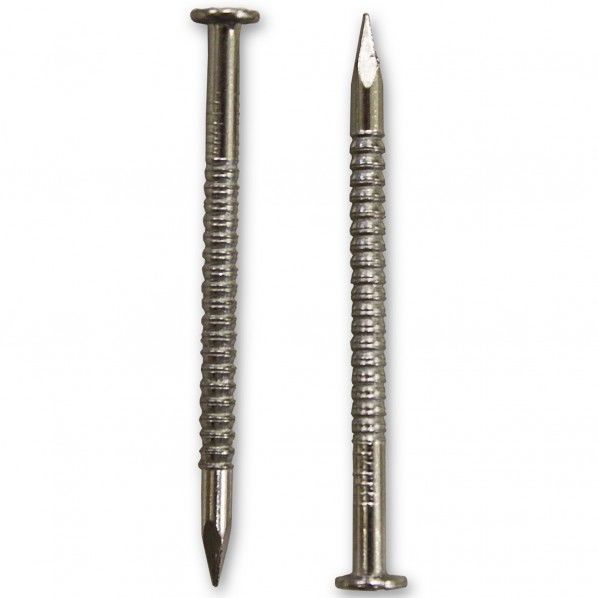 ステンレス釘 リング布目頭 不燃サイディング用