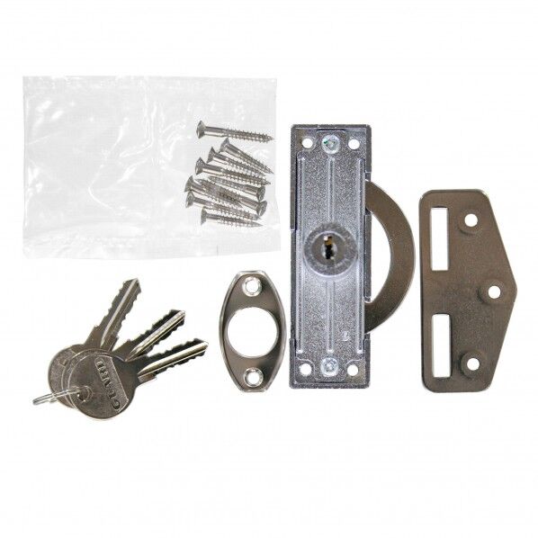 シリンダー面付鎌錠 VA-279 No.600 1セット