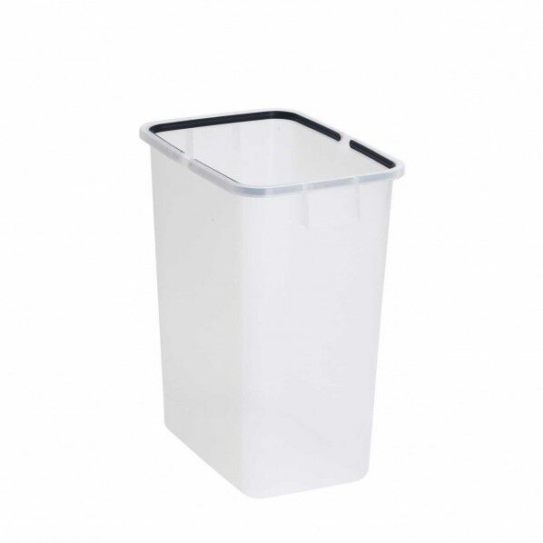 樹脂製ゴミ箱(屋内用) 分別ユニバーサルペール65(本体) 半透明 W333×D489×H560mm 60L DS-228-565-0 1個