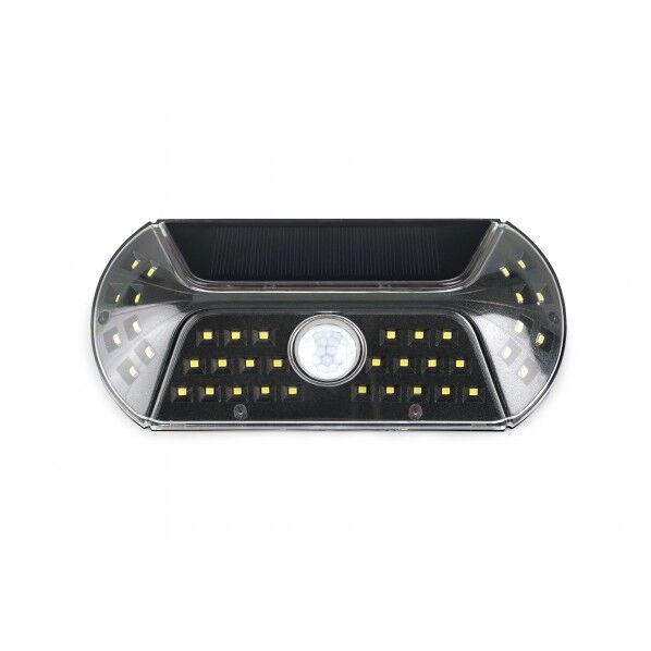 ソラー人感センサーライト Black KL-10378 1個