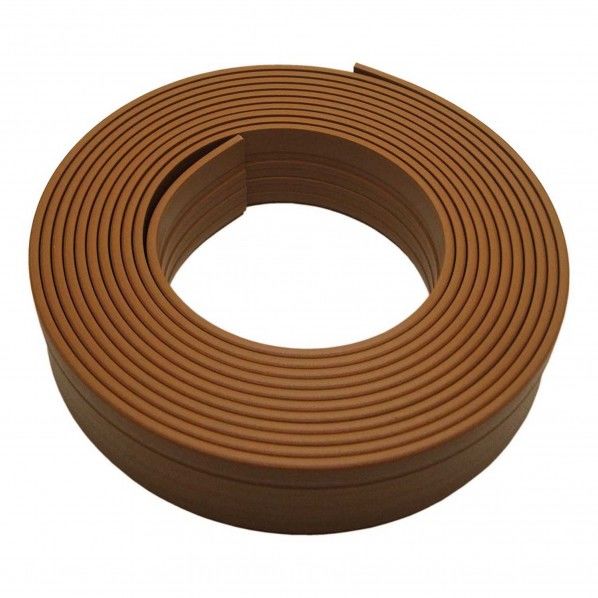 コンパクト樹脂巾木 木目ミディアム 厚さ3mmX巾36mmX4m 1巻