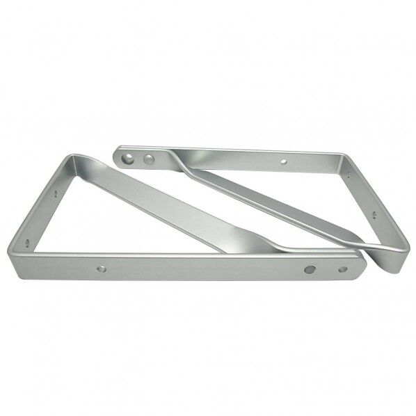 アルミインテリア棚受 メタリックシルバー 150×90mm T1400 2個