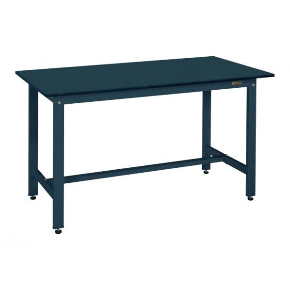 軽量作業台 KHタイプ ダークグレー(粉体塗装･半ツヤ) 1500×750×800mm KH-59FD 1台