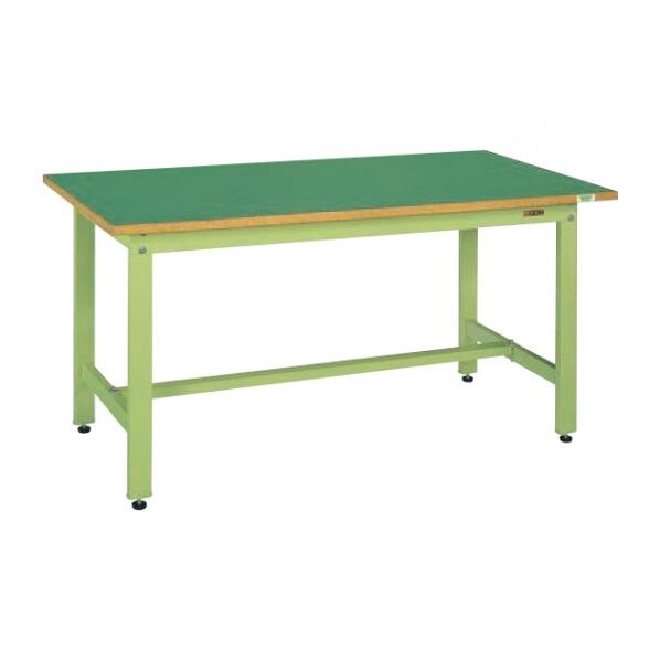 中量作業台 CSタイプ サカエグリーン 1500×750×740mm CS-157FEN 1台