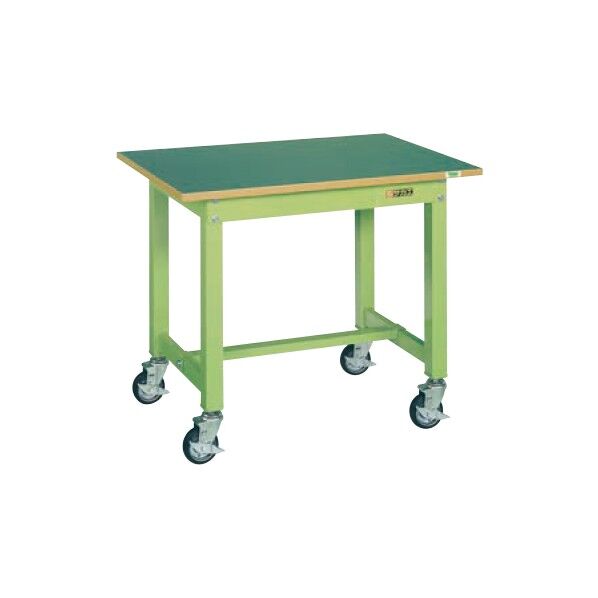 中量作業台 CBタイプ 移動式 サカエグリーン 900×600×740mm CB-096FEN 1台