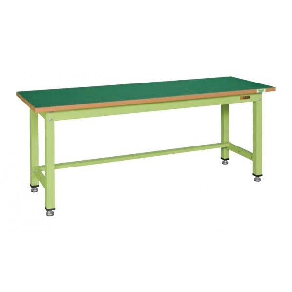 中量作業台 KVタイプ サカエグリーン 1800×750×740mm KV-693FEN 1台