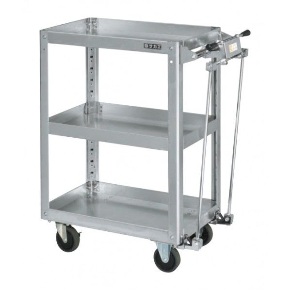 アルミスーパーワゴン ハンドブレーキ付