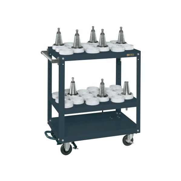 ツーリングワゴンスーパーワゴンタイプ ダークグレー 750×500×880mm EKR-S32RBRAD 1台