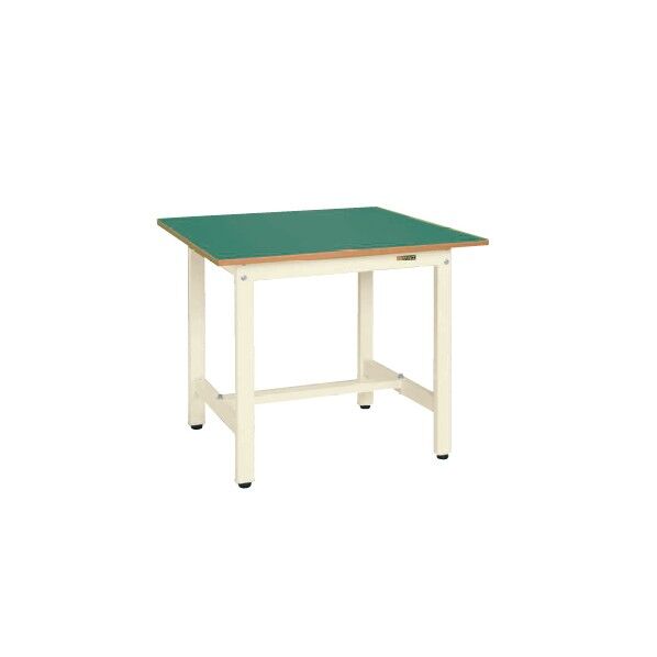 軽量作業台 KSタイプ アイボリー 900×900×740mm KS-099FIG 1台