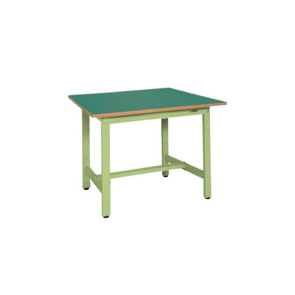 軽量作業台 KKタイプ サカエグリーン 900×900×740mm KK-30FN 1台