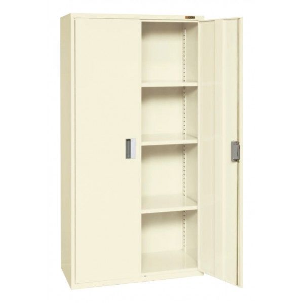 工具管理ユニット 棚板3段タイプ アイボリー 900×450×1760mm KU-90A2NI 1台