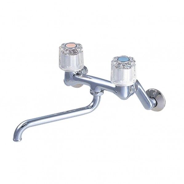 ツーバルブ混合栓(混合水栓) パイプ長さ170mm CK111-13 1台