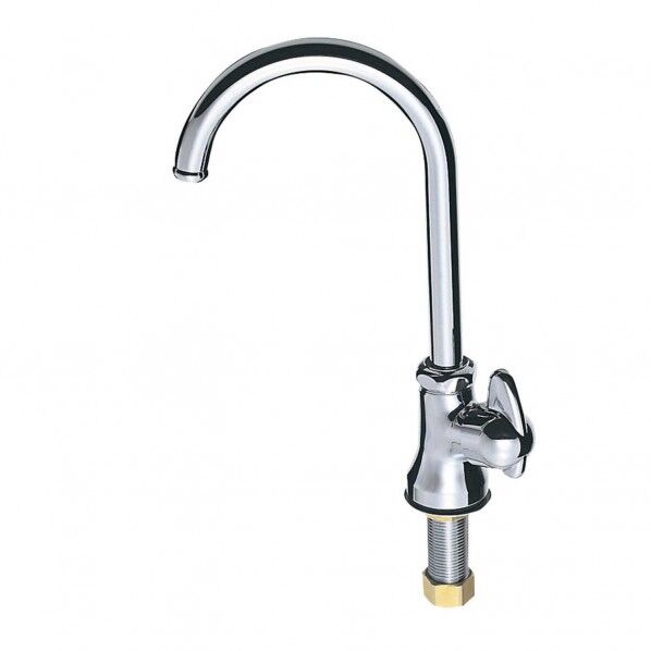 ミニセラ立形ツル首自在水栓