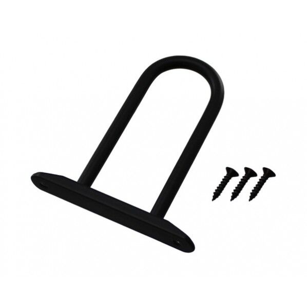 IRON HOOK U ブラック AP-3030B 1個