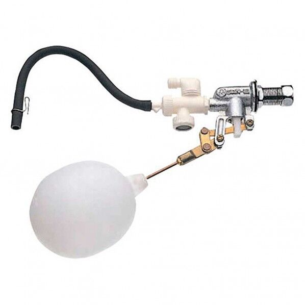 補助水管付ボールタップ 手洗付・サイフォン式用 連結ホース付き PV46-5X-13 1点