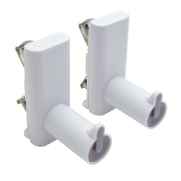 壁付けフック石膏ボード用アイム・フック 本体色:ホワイト フック:グレー CC-501LG 2個