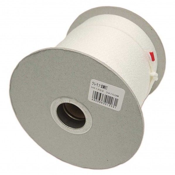 クレモナ金剛打ロープ 長さ:150m太さ:3mm HR-1203 1個