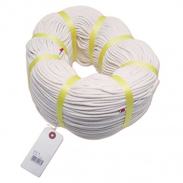 ロープ　ビニロン金剛打　白　5ミリ　長さ300メートル ロープ ビニロン金剛打 白 5ミリ 長さ300メートル 激安・新品