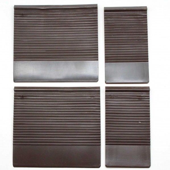 倒れ防止板 サイズ高さ9x幅100X長さ90・2個mm・サイズ高さ9X幅50X長さ90・2個mm TB-50C 4個