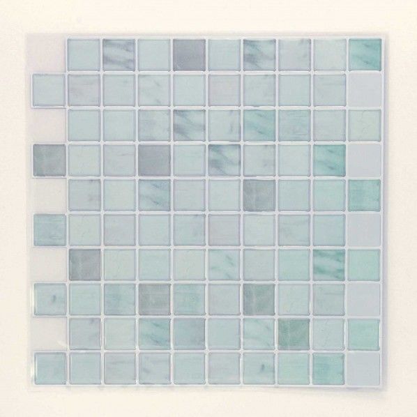 タイルステッカー モザイクタイル SQストーン 幅:255mm高さ:255mm ITL002 2枚