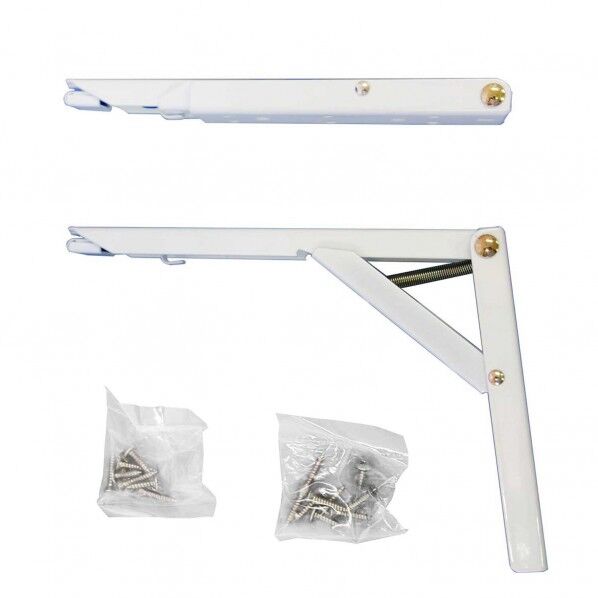 ワンタッチ折りたたみ棚受 タッチポン