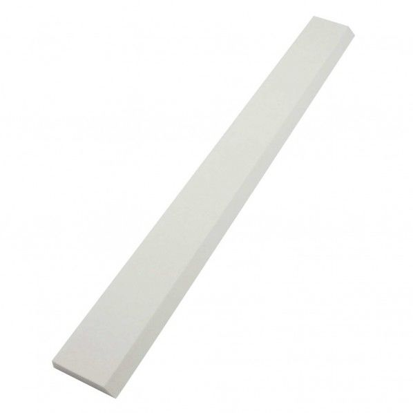 ならしヘラノリ無テーパー加工 白 厚み10X50X500(mm) 7615000 1本