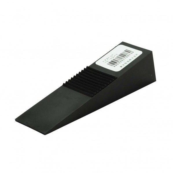 ドアストッパー ブラック 長さ120mm✕幅30mm✕高さ2~30mm TB-02 1個