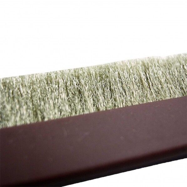 隙間ブラシシール 長巻 ゴールド ベース幅:10mmブラシ長さ:10mm長さ:30m SB200GO-30R 1個