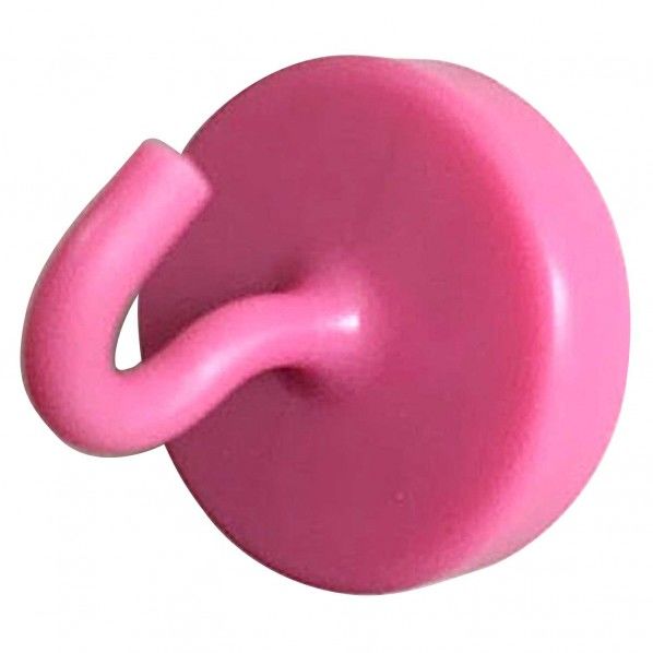 ポリカプチハンガー ピンク 商品寸法:23φ×23mm DMH-1501 1セット