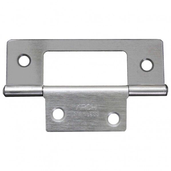 ステンフラッシュ丁番 ヘアーライン 64mm BH-366 2個