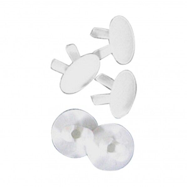 家具用金具フリーキャップ 白 if-003 5個