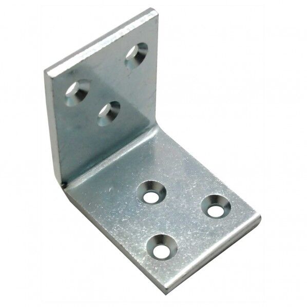 巾広アングル クローム 横40mm✕縦40mm✕幅30mm✕板厚3.2mm BK-025 1個