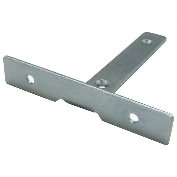 ユニクロT型アングル ユニクローム 幅15mm✕横87mm✕縦91.5mm✕厚さ2.8mm Y-919 1枚