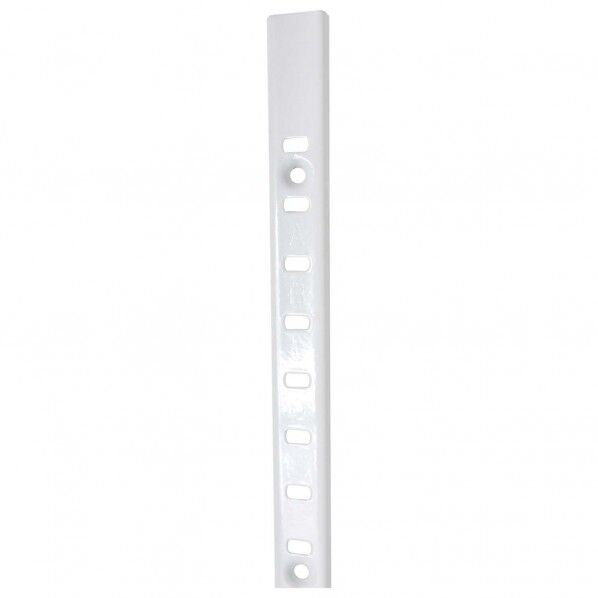 ステンレス棚支柱 白 845mm WKT-845W 1本