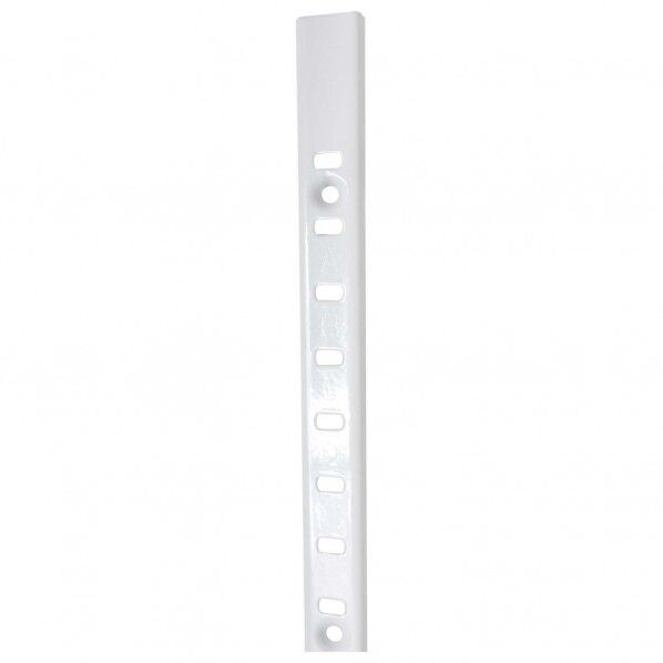 ステンレス棚支柱 白 サイズ455mm WKT-455W 1本