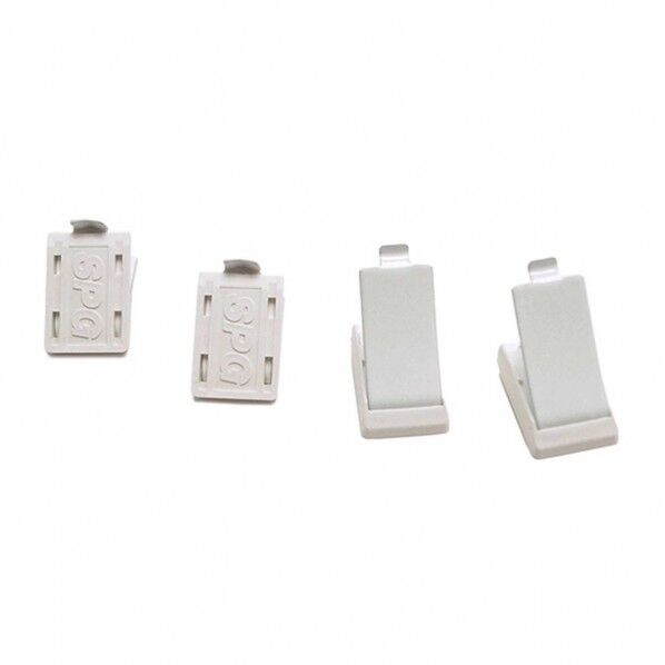 ステンレス棚受シロV型 シロカバー 白 WKT-212WHR 4個