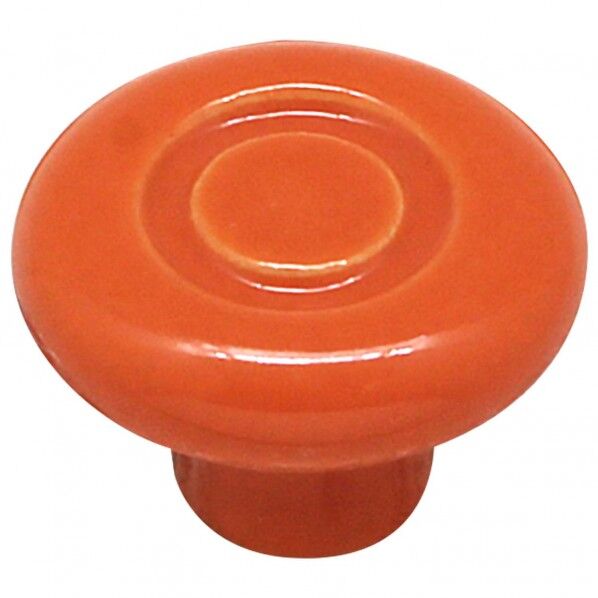 セラミックつまみ オレンジ W40XD28(mm) IK-146 1個