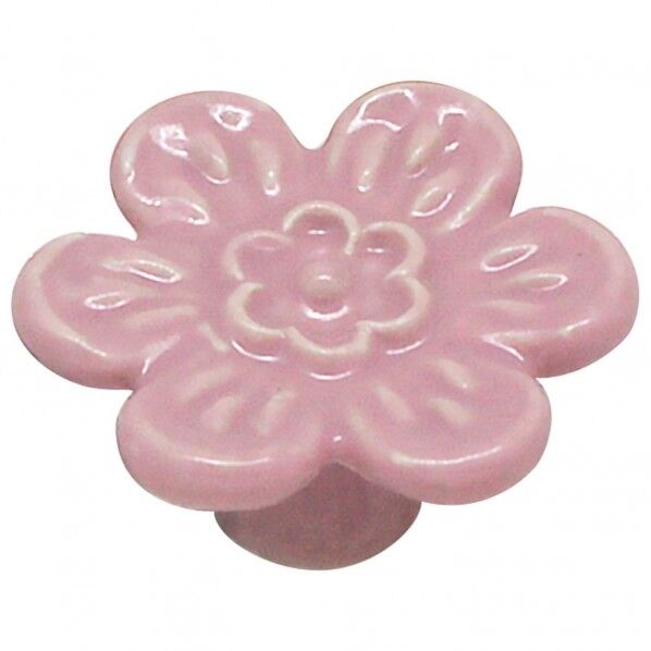 セラミックつまみ ピンク W40XD22(mm) IK-171 1個