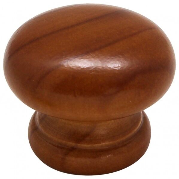 木製つまみ ダークブラウン 横幅:最大45mm、設置面の横幅:33mm、高さ:35mm TW-011 1個