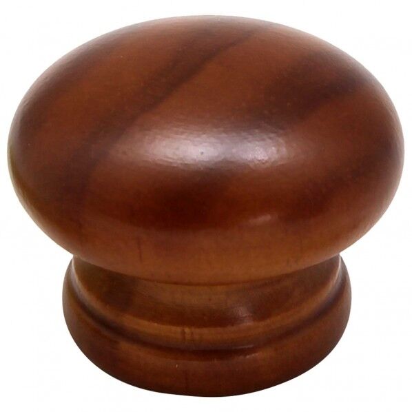 木製つまみ ダークブラウン 横幅:最大38mm、設置面の横幅:28mm、高さ:30mm TW-012 1個