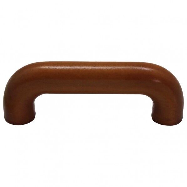 木製取手 ダークブラウン 全長:92mm、ビスピッチ:76mm、高さ:32mm TW-017 1個